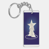 Witkerst Sleutelhanger (Voorkant Links)