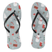 Witkerst Teenslippers (Voetbed)