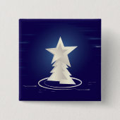 Witkerst Vierkante Button 5,1 Cm (Voorkant)