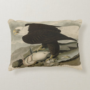 Witkopvogels van Amerika (Bald Eagle) Accent Kussen