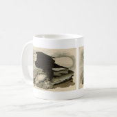 Witkopvogels van Amerika (Bald Eagle) Koffiemok (Voorkant links)