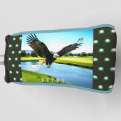 Witkopzeearend - Grote Vogel Putter Golfheadcover (Voorkant)