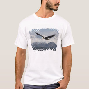 Witkopzeearend in vlucht, Haliaeetus leucocephalus T-shirt