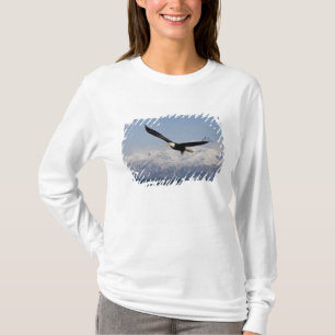 Witkopzeearend in vlucht, Haliaeetus leucocephalus T-shirt