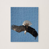 Witkopzeearend in vlucht legpuzzel (Verticaal)