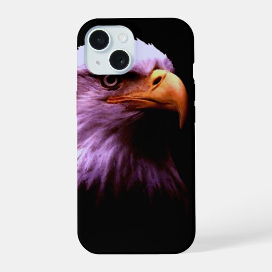Witkopzeearend iPhone 15 Case (Achterkant)