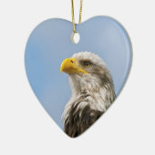 Witkopzeearend Keramisch Ornament (Links)