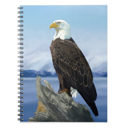 Witkopzeearend Notitieboek (Voorkant)