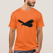 Witkopzeearend Vliegende T-Shirt (Voorkant)