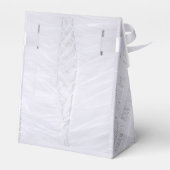 Witlace-jurk Bedankdoosjes (Achterkant)