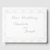 witlace Wedding Gastenboek (Voorkant)