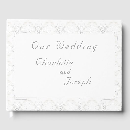  witlace Wedding Gastenboek (Voorkant)