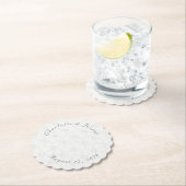  witlace Wedding Kartonnen Onderzetters (Insitu)