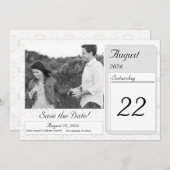 witlace Wedding Save The Date (Voorkant / Achterkant)