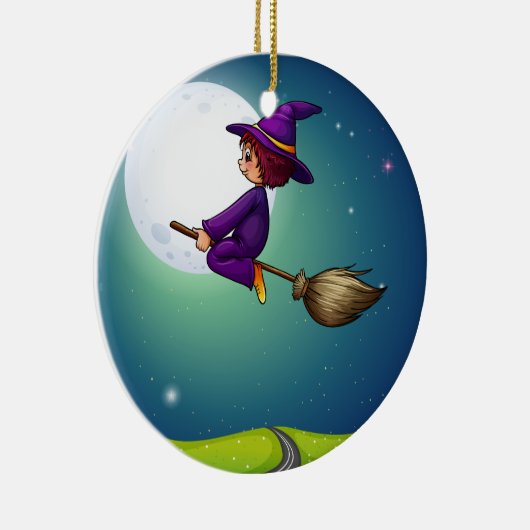 Witlende Keramisch Ornament (Rechts)