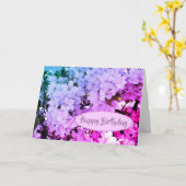 Witlentebloem Birthday Kaart (Gele Bloem)