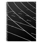 Witlijnen op het veld track notitieboek (Voorkant)