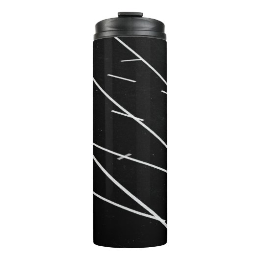 Witlijnen op het veld track thermosbeker (Voorkant)