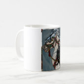 witmeisje koffiemok (Voorkant links)