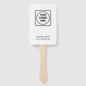 witminimalist | Custom Clean Simple Logo Design Handwaaier (Achterkant)