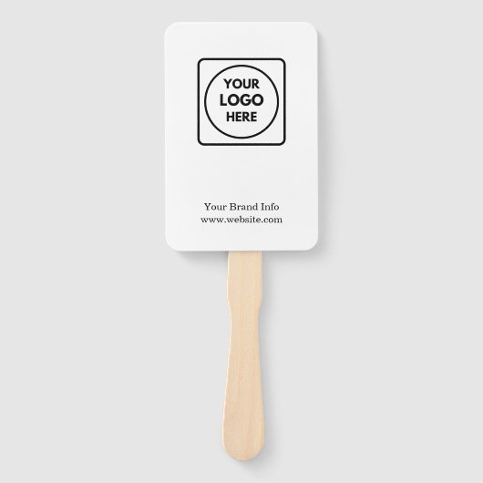 witminimalist | Custom Clean Simple Logo Design Handwaaier (Voorkant)