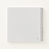 Witness pen- Minimalist Marriage Union Notebook Notitieboek (Achterkant)