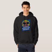 Witness Pugtection Program Pug Animal Pun Dutch Bu Hoodie (Voorkant volledig)