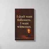 Witness Statement — Collector’s Poster | Orrin Canvas Afdruk (Voorkant)