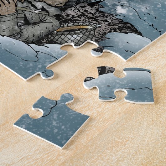 Witness to War puzzle Legpuzzel (Zijkant)