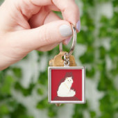 Witperzisch Sleutelhanger (Hand)