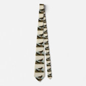 Witpotige oester-catcher, Audubon Birds America Stropdas (Voorkant)