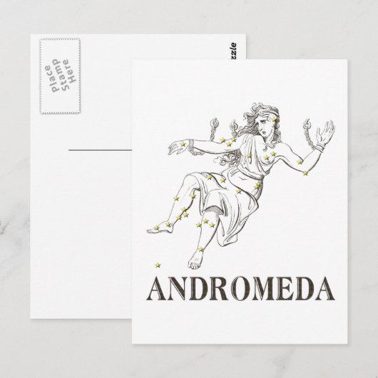 WITS: Andromeda Briefkaart (Voorkant / Achterkant)