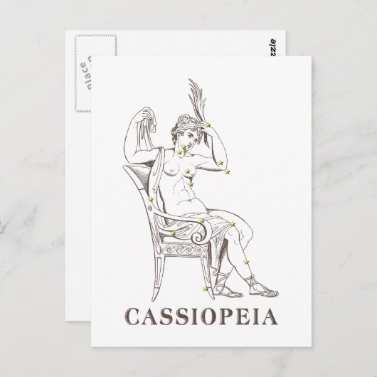 WITS: Cassiopeia Briefkaart (Voorkant / Achterkant)