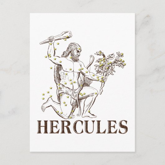 WITS: Hercules Briefkaart (Voorkant)