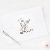 WITS: Hercules Ronde Sticker (Envelop)