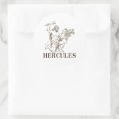 WITS: Hercules Ronde Sticker (Tas)