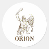 WITS: Orion Ronde Sticker (Voorkant)