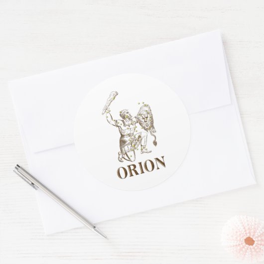 WITS: Orion Ronde Sticker (Envelop)