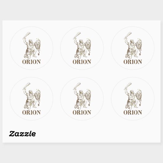 WITS: Orion Ronde Sticker (Vel)