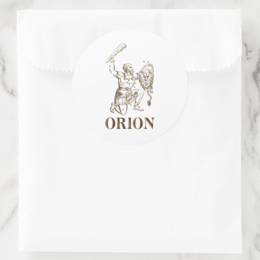 WITS: Orion Ronde Sticker (Tas)