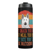 Witserse Herdershond Thermosbeker (Voorkant)