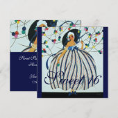 WITSERSE JONGE MEISJES 16 MILJARD PARTIJ KAART (Voorkant / Achterkant)