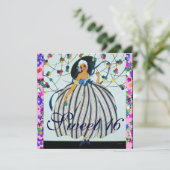 WITSERSE JONGE MEISJES 16 MILJARD PARTIJ KAART (Staand voorkant)