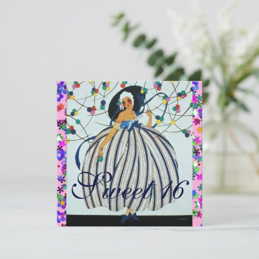 WITSERSE JONGE MEISJES 16 MILJARD PARTIJ KAART (Staand voorkant)