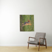 Witstaarster | Grassy Habitat Wandkleed (In situ)