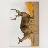 Witstaarster | Najaar in Texas Legpuzzel (Verticaal)