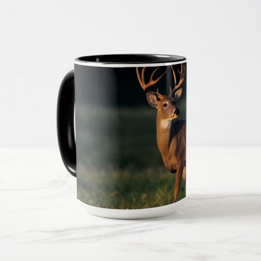 Witstaarster | State Park Choke Canyon, TX Mok (Voorkant links)