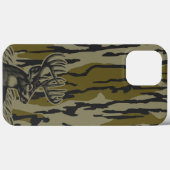 Witstaart Hertenjacht Camo: Vertical Bark Timber Case-Mate iPhone Case (Achterkant (horizontaal))
