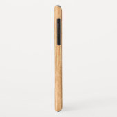 Witstaart Hertenkop Mannetje Houtstructuur Stijl D Case-Mate iPhone Case (Achterkant/links)