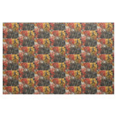 Witstaart in de herfst stof (Fat Quarter)
